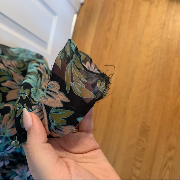 Jill Stuart Silk Floral Maxi Cut-Out - Picture 9 of 11